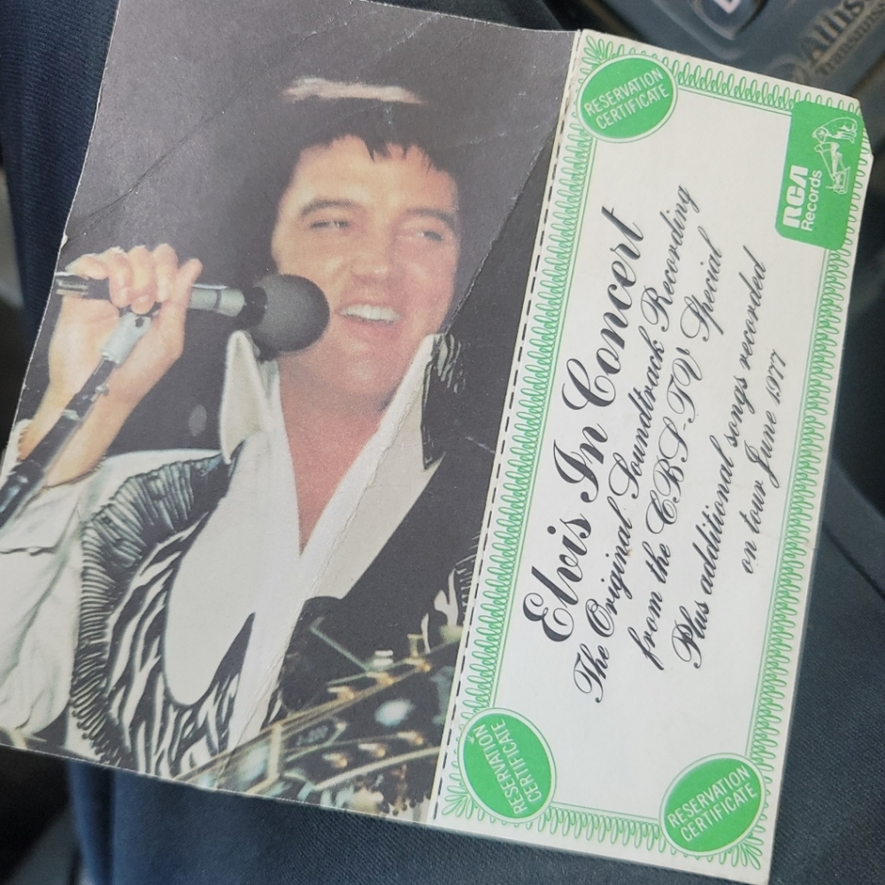 Elvis ticket